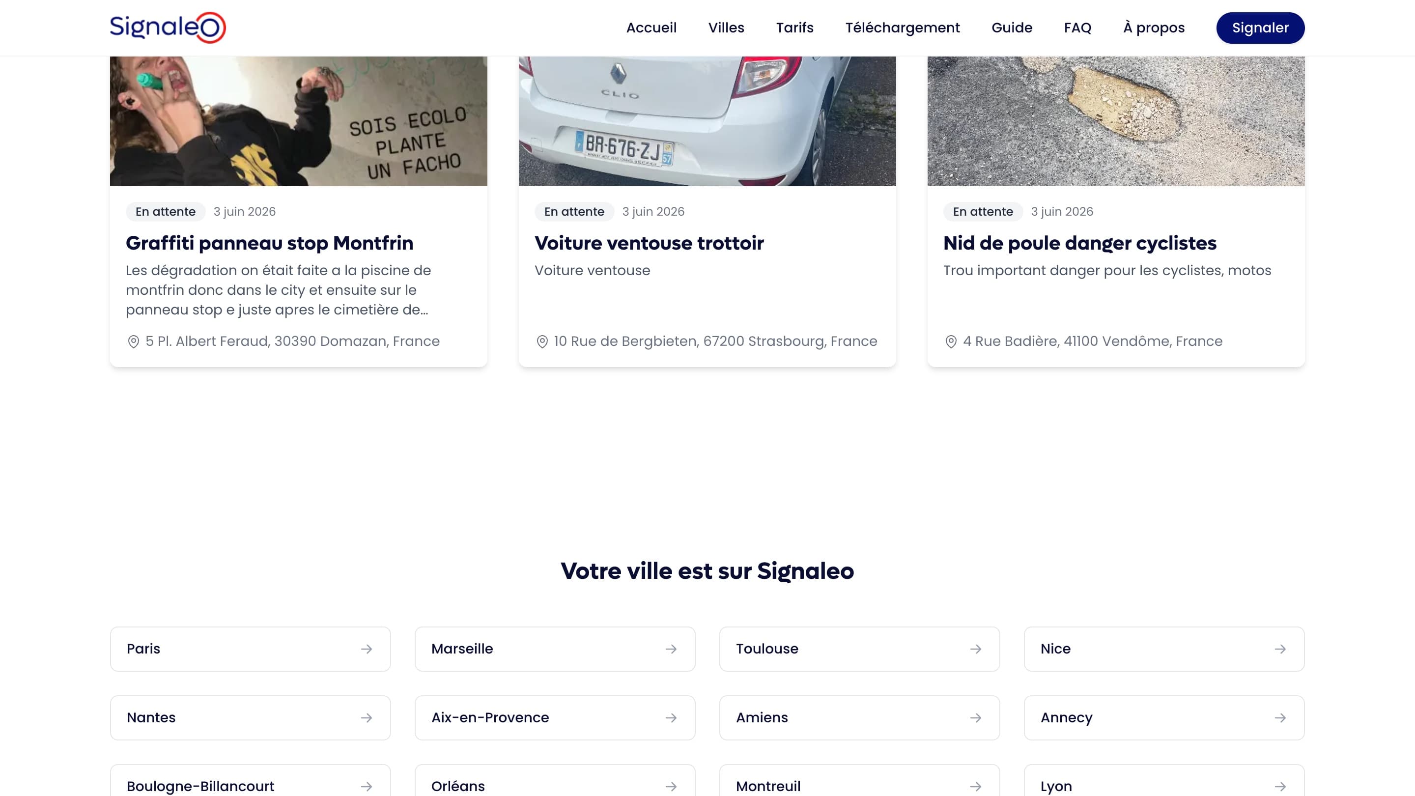 Signaleo features
